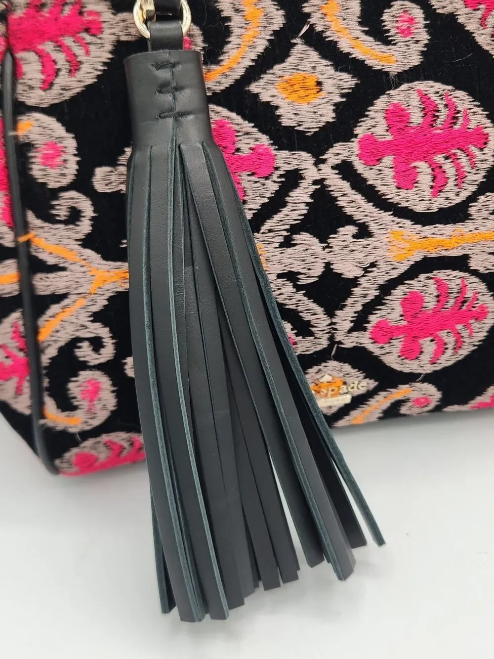 Kate Spade Tapestry Satchel Crossbody Rare & Limited